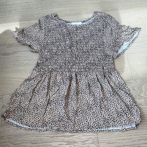 Urban Romantics Short Sleeve Blouse